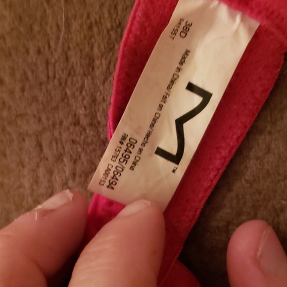 bra red lace by maiden fair 38D size very pretty - Picture 3 of 5